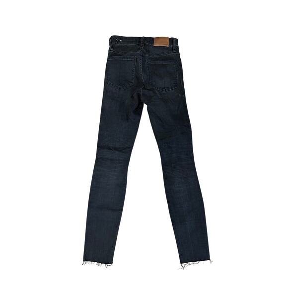Madewell 9" Mid-Rise Skinny Jeans in Black Sea - Picture 7 of 8